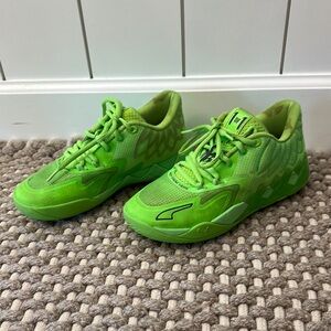 Puma LaMelo Green Gecko size 7